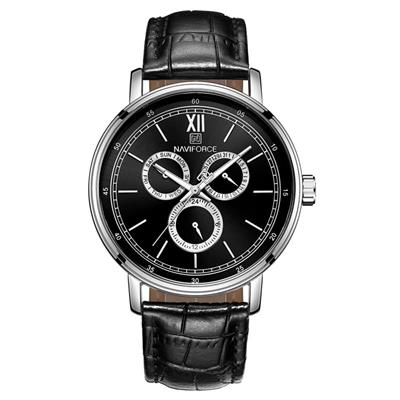 ساعت مچی عقربه ای مردانه نیوی فورس مدل nf3002 sb