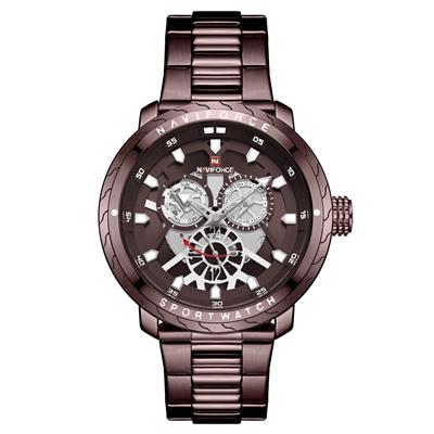 ساعت مچی عقربه ای مردانه نیوی فورس مدل nf9158m gha gha