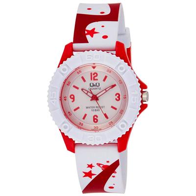ساعت مچی عقربه ای دخترانه کیو اند کیو مدل vq96j016y