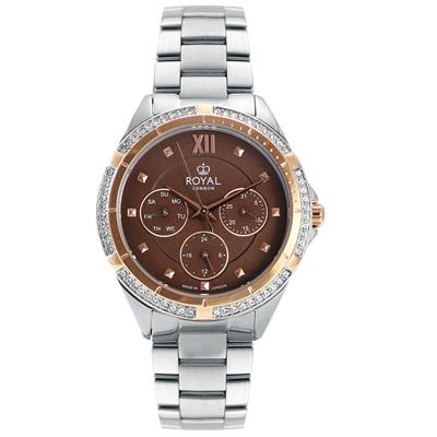 ساعت مچی عقربه ای زنانه رویال لندن مدل rl 21437 04