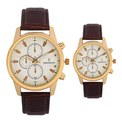 ست ساعت مچی عقربه ای زنانه و مردانه مدل ro 2302 gha se