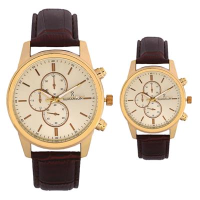 ست ساعت مچی عقربه ای زنانه و مردانه مدل ro 2300 gha se