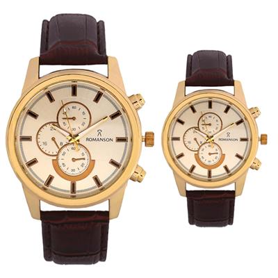 ست ساعت مچی عقربه ای زنانه و مردانه مدل ro 2298 gha se