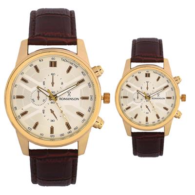 ست ساعت مچی عقربه ای زنانه و مردانه مدل ro 2294 gha se