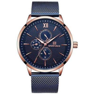 ساعت مچی عقربهای مردانه نیوی فورس کد nf3003m be rg