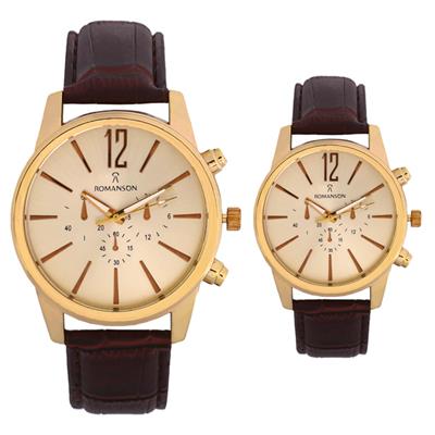 ست ساعت مچی عقربه ای زنانه و مردانه مدل ro 2291 gha se