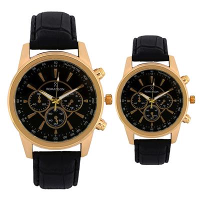 ست ساعت مچی عقربه ای زنانه و مردانه مدل ro 2284 me me