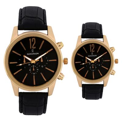 ست ساعت مچی عقربه ای زنانه و مردانه مدل ro 2290 me me