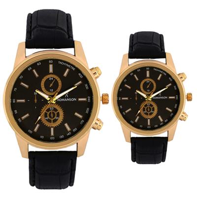 ست ساعت مچی عقربه ای زنانه و مردانه مدل ro 2281 me me