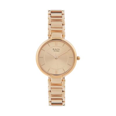 ساعت مچی عقربه ای زنانه تیتان مدل t2608wm01