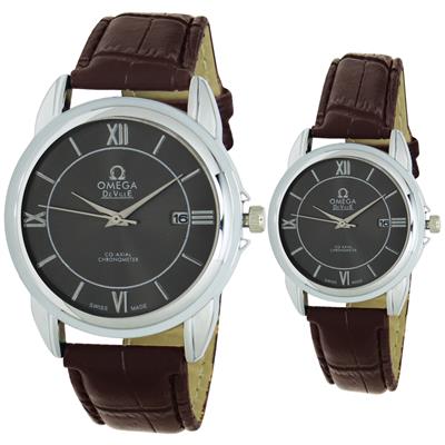 ست ساعت مچی عقربه ای زنانه و مردانه کد o 02