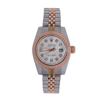 ساعت مچی عقربه ای زنانه مدل دیت جاست کد nk0252