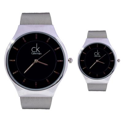 ست ساعت مچی عقربه ای زنانه و مردانه مدل c543