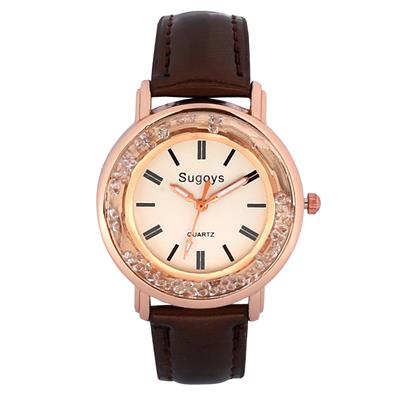 ساعت مچی عقربه ای زنانه ساگویس مدل su 2150 gh rz