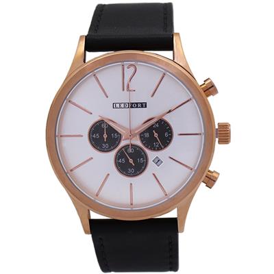 ساعت مچی عقربه ای مردانه لدفورت مدل کرنوگراف کد mk 0053