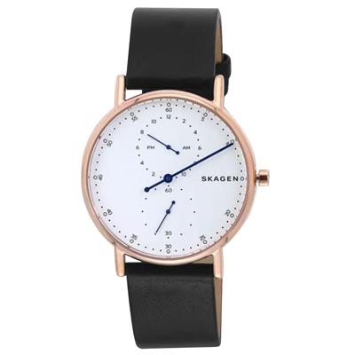 ساعت مچی عقربه ای مردانه اسکاژن دانمارک مدل skw6390