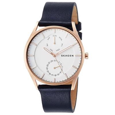 ساعت مچی عقربه ای مردانه اسکاژن دانمارک مدل skw6372