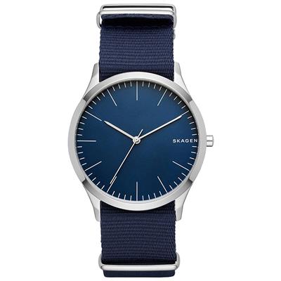 ساعت مچی عقربه ای مردانه اسکاژن دانمارک مدل skw6364