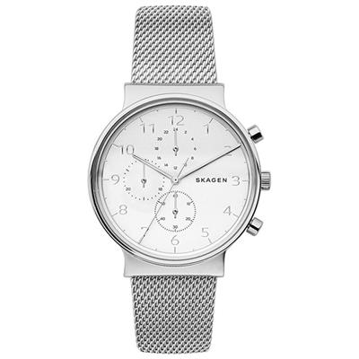 ساعت مچی عقربه ای مردانه اسکاژن دانمارک مدل skw6361