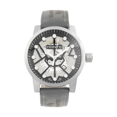 ساعت مچی عقربه ای مردانه مونته مدل m751340 graywb