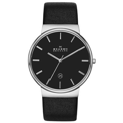 ساعت مچی عقربه ای مردانه اسکاژن دانمارک مدل skw6104