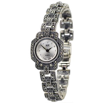 ساعت مچی عقربه ای نقره زنانه اچ اف مدل hw 0030