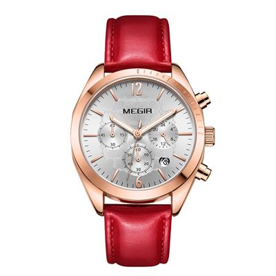 ساعت مچی عقربه ای زنانه مگیر مدل ml2115lrerd 7n0