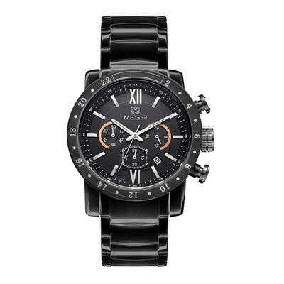 ساعت مچی عقربه ای مردانه مگیر مدل ms3008gbk 1