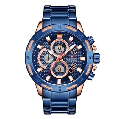 ساعت مچی عقربه ای مردانه نیوی فورس مدل nf9165 rgbe