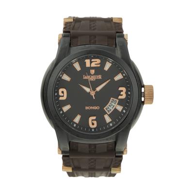 ساعت مچی عقربه ای مردانه لنکستر مدل 549bknrrgnr کد 56