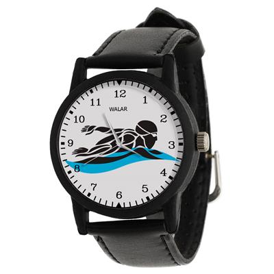 ساعت مچی عقربه ای مردانه والار طرح شنا کد lf2763