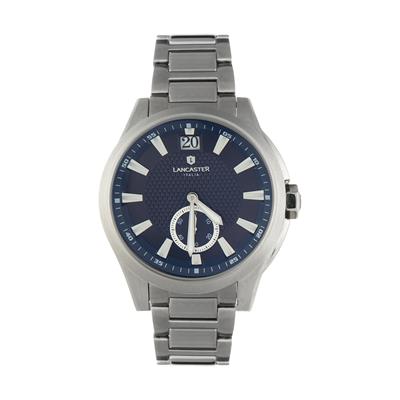 ساعت مچی عقربه ای مردانه لنکستر مدل 667tnbssbl کد 108
