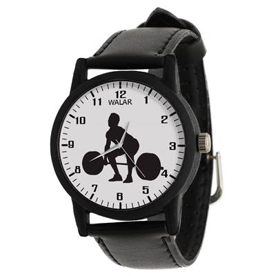 ساعت مچی عقربه ای مردانه والار طرح وزنه برداری کد lf2755