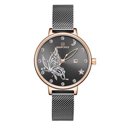 ساعت مچی عقربه ای زنانه نیوی فورس کد nf5011l br