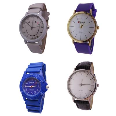 ساعت مچی عقربه ای مدل ss bb مجموعه 4 عددی