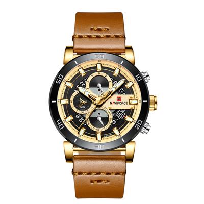 ساعت مچی عقربه ای مردانه نیوی فورس مدل nf9131 cglbn