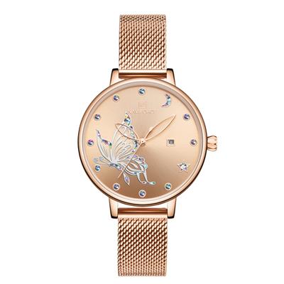 ساعت مچی عقربه ای زنانه نیوی فورس مدل nf5011l