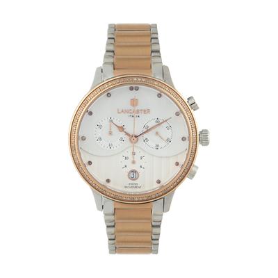 ساعت مچی عقربه ای زنانه لنکستر مدل 674mbrgbn کد 96