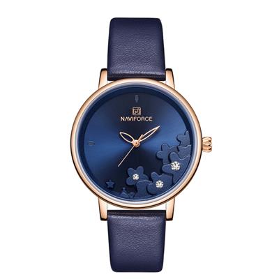 ساعت مچی عقربه ای زنانه نیوی فورس مدل nf5012l blu