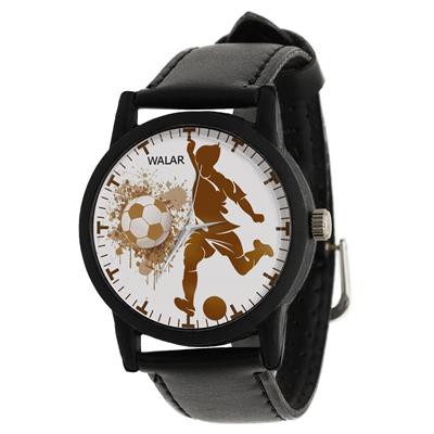 ساعت مچی عقربه ای والار طرح فوتبالیست کد lf2712
