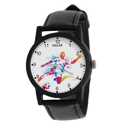 ساعت مچی عقربه ای والار طرح فوتبال کد lf2710