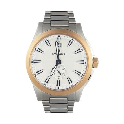 ساعت مچی عقربه ای مردانه لنکستر مدل 666tmbttbn کد 70
