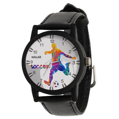 ساعت مچی عقربه ای والار طرح فوتبال کد lf2709