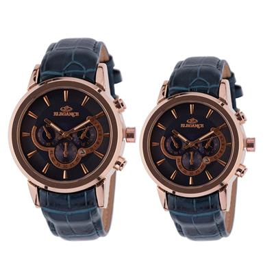 ست ساعت مچی عقربه ای زنانه و مردانه مدل ewm