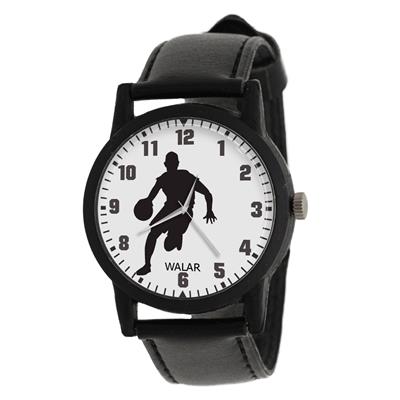 ساعت مچی عقربه ای مردانه والار طرح بسکتبال کد lf2694