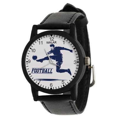 ساعت مچی عقربه ای مردانه والار طرح فوتبال کد lf2690