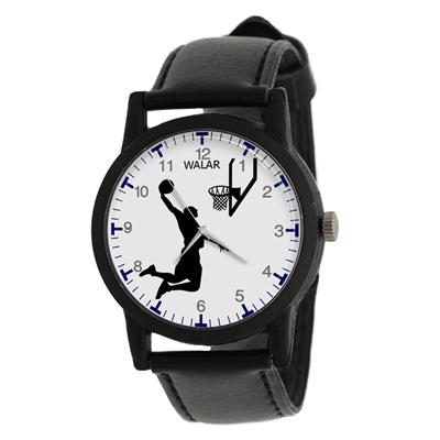 ساعت مچی عقربه ای مردانه والار طرح بسکتبال کد lf2682