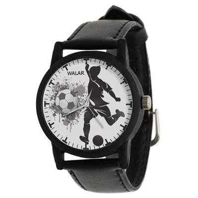 ساعت مچی عقربه ای مردانه والار طرح فوتبالیست کد lf2681