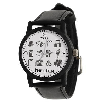 ساعت مچی عقربه ای والار طرح تئاتر کد lf2677