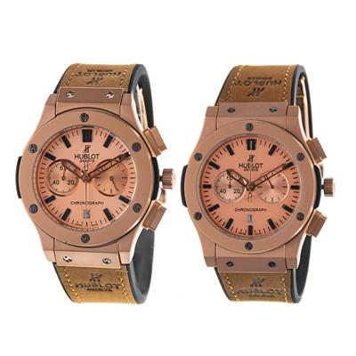 ست ساعت مچی عقربه ای زنانه و مردانه کد hmw03